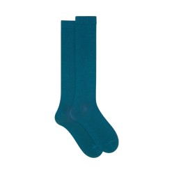 calze lunghe gallo UOMO PETROLIO 12599 LAGUNA  - AP113554 vista frontale