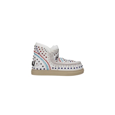 sneakers mou DONNA BIANCHE WXWHI - MU.FW111031C - ESKIMO vista laterale