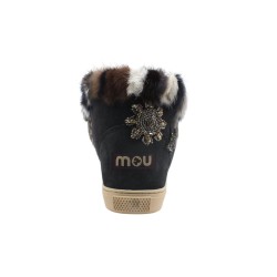 sneakers mou DONNA NERE BKBK - MU.FW111006A - ESKIMO vista posteriore