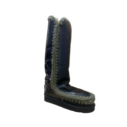stivali alti mou DONNA NERI WRSDKB - MU.FW101002C - ESKIMO 40 vista frontale