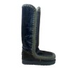 stivali alti mou DONNA NERI WRSDKB - MU.FW101002C - ESKIMO 40 vista laterale