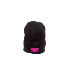 cappello marc ellis DONNA NERO E FUCSIA - MEC-191 vista frontale