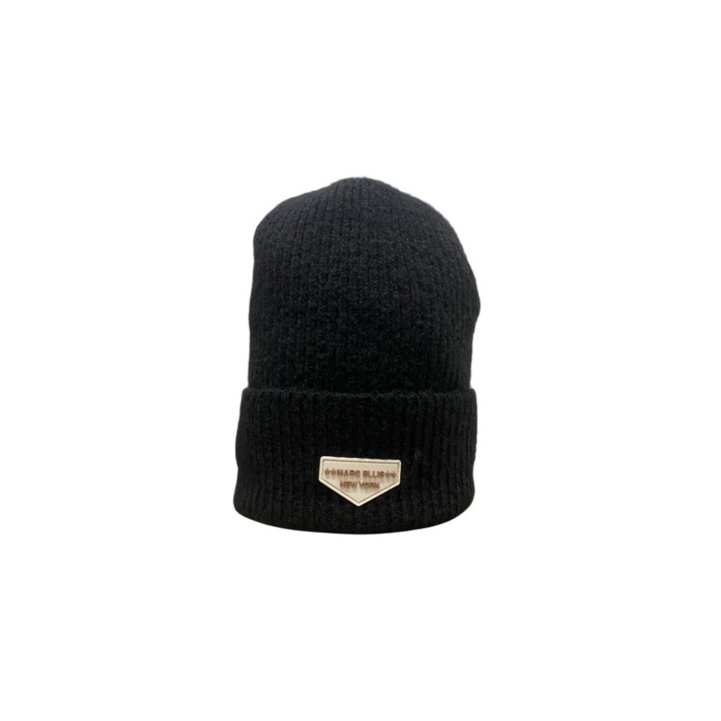 cappello marc ellis DONNA NERO E BEIGE - MEC-191 vista frontale