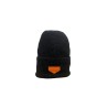 cappello marc ellis DONNA NERO E ARANCIONE - MEC-191 vista frontale