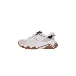 scarpe guess DONNA WHITE - FL7MICFAL12 vista laterale