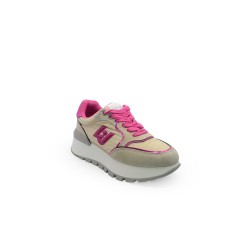 scarpe liu jo DONNA BEIGE E FUCSIA SAND/FUXIA S3649 - BA5049PX003 vista laterale