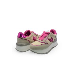 scarpe liu jo DONNA BEIGE E FUCSIA SAND/FUXIA S3649 - BA5049PX003 vista frontale