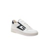 scarpe guess UOMO BIANCHE E BLU WHBLU - FM5SILELE12 vista frontale