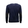 maglioncino +39 masq UOMO BLU CON TOPPE I17-MA0308 vista posteriore