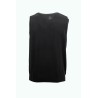 maglioncino smanicato +39 masq UOMO NERO I20-MASQ9007-14-00 vista posteriore