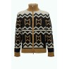 maglione +39 masq UOMO MULTICOLORE A FANTASIA I20-MASQ9914-12-02 vista frontale