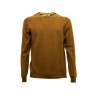maglioncino mqj UOMO MARRONE CHIARO I20-MQJ8000/T-12-00 vista frontale