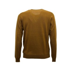 maglioncino mqj UOMO MARRONE CHIARO I20-MQJ8000/T-12-00 vista posteriore