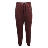 pantalone tuta maison 9 paris UOMO BORDEAUX -M9P4129 vista frontale